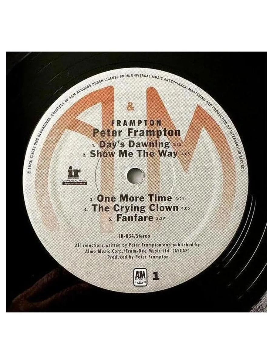 Виниловая пластинка Peter Frampton - Frampton (Analogue) (0680270758100) - фото 5