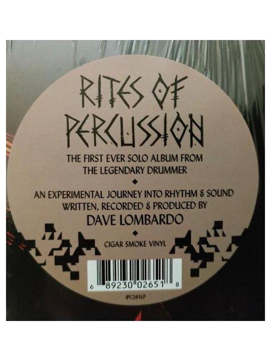 Виниловая пластинка Dave Lombardo - Rites Of Percussion (coloured) (0689230026518) - фото 8