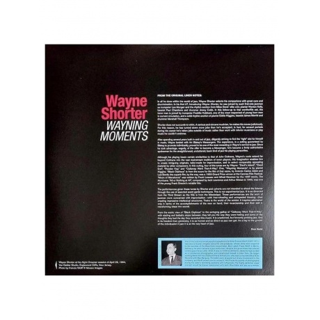 Виниловая пластинка Wayne Shorter - Wayning Moments (8436569193341) - фото 3