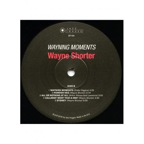 Виниловая пластинка Wayne Shorter - Wayning Moments (8436569193341) - фото 7