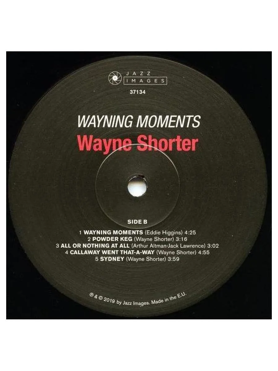 Виниловая пластинка Wayne Shorter - Wayning Moments (8436569193341) - фото 7