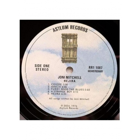 Joni Mitchell - Hejira (0603497826681) виниловая пластинка - фото 3