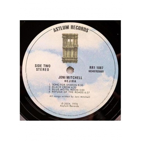 Joni Mitchell - Hejira (0603497826681) виниловая пластинка - фото 4