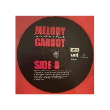Виниловая пластинка Melody Gardot - Worrisome Heart (coloured) (0602455887146) - фото 5