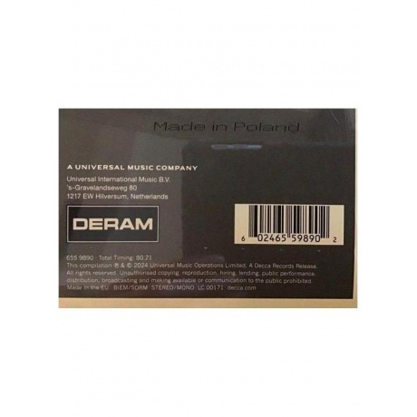 David Bowie - David Bowie (0602465598902) виниловая пластинка - фото 4