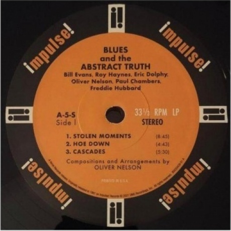 Oliver Nelson - Blues &amp; The Abstract Truth  (0602435669144) виниловая пластинка - фото 6