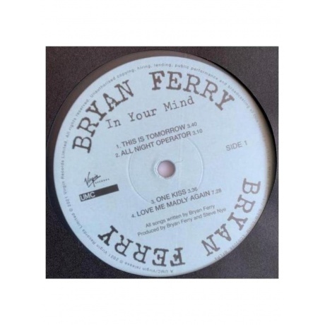 Bryan Ferry - In Your Mind (0602577227462) виниловая пластинка - фото 5