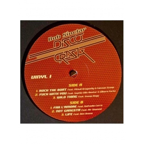 Bob Sinclar - Disco Crash (3596974675261) виниловая пластинка - фото 4