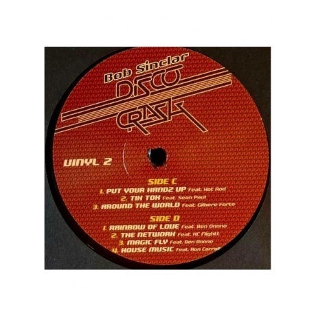 Bob Sinclar - Disco Crash (3596974675261) виниловая пластинка - фото 6