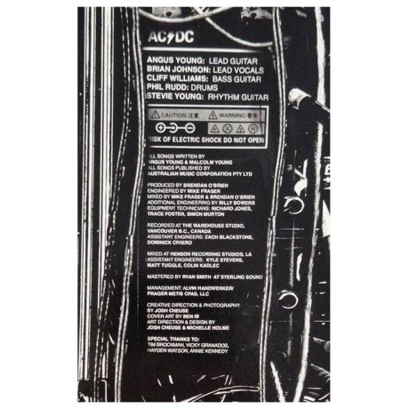 AC/DC - Power Up (coloured) (0196588734519) виниловая пластинка - фото 20
