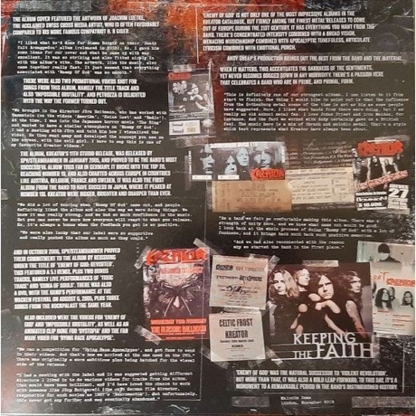 Kreator - Enemy Of God (coloured) (0727361564711) виниловая пластинка - фото 4