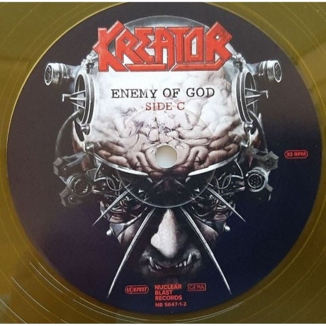Kreator - Enemy Of God (coloured) (0727361564711) виниловая пластинка - фото 10