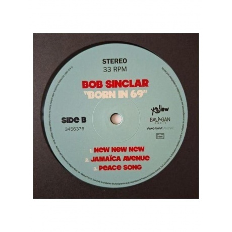 Bob Sinclar - Born In 69' (3596974563766) виниловая пластинка - фото 4