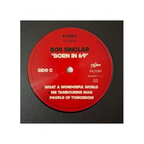 Bob Sinclar - Born In 69' (3596974563766) виниловая пластинка - фото 5
