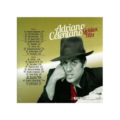 Adriano Celentano - Golden Hits (0090204704910) виниловая пластинка - фото 2
