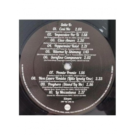 Adriano Celentano - Golden Hits (0090204704910) виниловая пластинка - фото 4