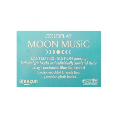 Coldplay - Moon Music (Blue) (5021732278906) виниловая пластинка - фото 15