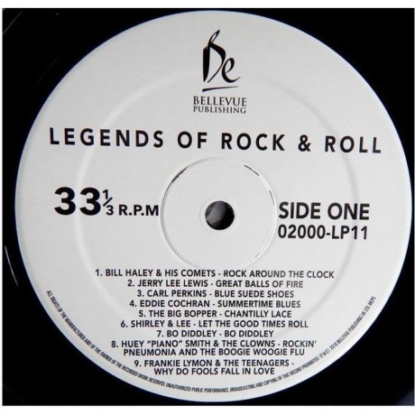 Various Artists - Legends Of Rock &amp; Roll (5711053020413) виниловая пластинка - фото 3