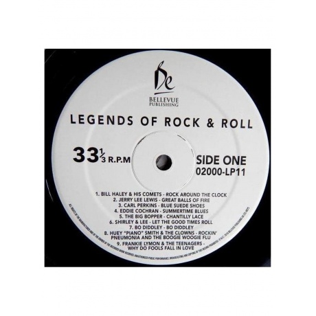 Виниловая пластинка Various Artists - Legends Of Rock &amp; Roll  (5711053020413) - фото 3