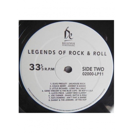 Виниловая пластинка Various Artists - Legends Of Rock &amp; Roll  (5711053020413) - фото 4