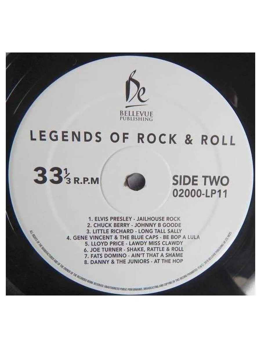 Виниловая пластинка Various Artists - Legends Of Rock &amp; Roll  (5711053020413) - фото 4