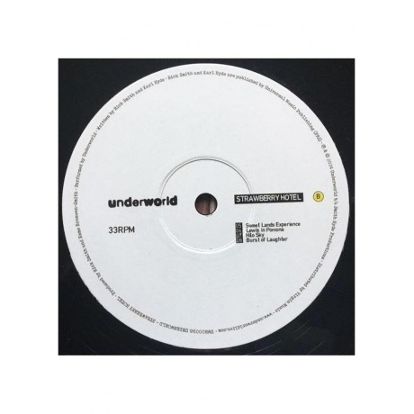 Underworld - Strawberry Hotel (0044003424661) виниловая пластинка - фото 5
