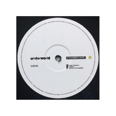 Underworld - Strawberry Hotel (0044003424661) виниловая пластинка - фото 6