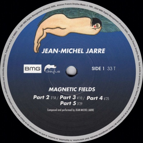 Jean Michel Jarre - Magnetic Fields (4099964139204) виниловая пластинка - фото 4