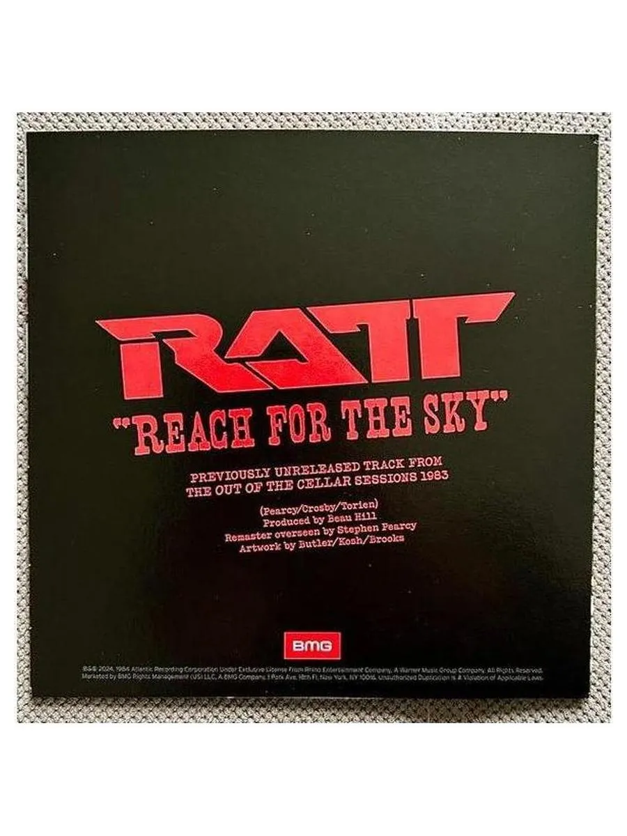 Пластинка виниловая  Ratt - Out Of The Cellar (coloured) (4099964043709) - фото 6