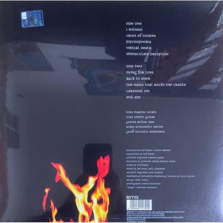 Black Sabbath - Cross Purposes (Ultra Clear) (4099964117929) виниловая пластинка - фото 2