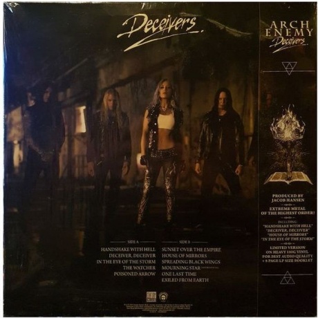 Arch Enemy - Deceivers (0194399503218) виниловая пластинка - фото 2