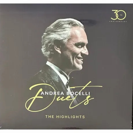 Andrea Bocelli - Duets (0602465241068) виниловая пластинка