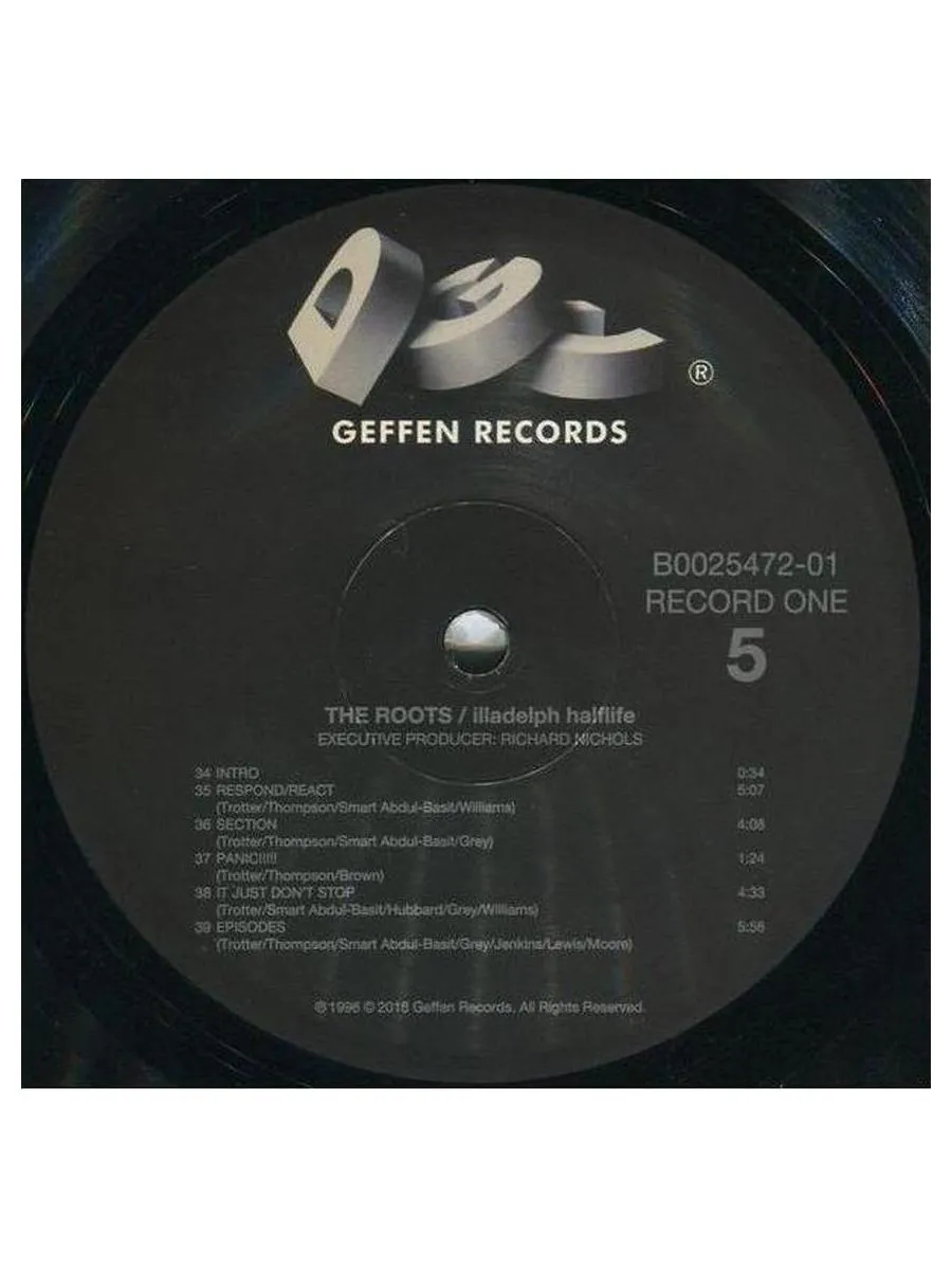 Пластинка виниловая  The Roots - Illadelph Halflife (0602557085846) - фото 3