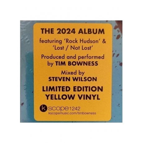 Tim Bowness - Powder Dry (coloured) (0802644824277) виниловая пластинка - фото 3