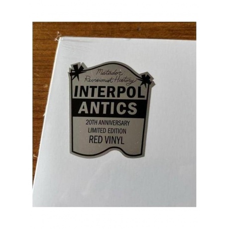 Пластинка виниловая  Interpol - Antics (coloured) (0191401165990) - фото 4