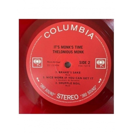 Thelonious Monk - It's Monk's Time (coloured) (8719262028722) виниловая пластинка - фото 4