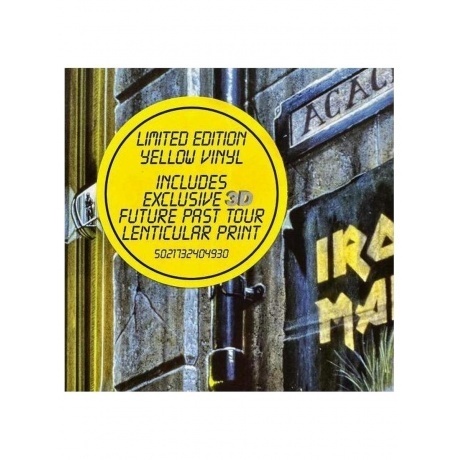 Iron Maiden - Somewhere In Time (Yellow) (5021732404930) виниловая пластинка - фото 9