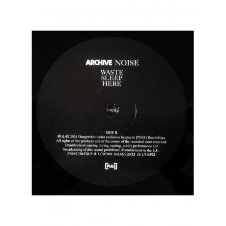 Archive - Noise (5400863161392) виниловая пластинка - фото 4