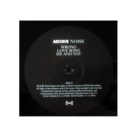 Archive - Noise (5400863161392) виниловая пластинка - фото 6