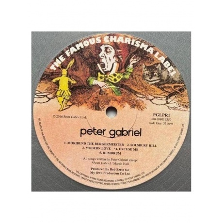 Peter Gabriel - Peter Gabriel: Car (0884108016350) виниловая пластинка - фото 6