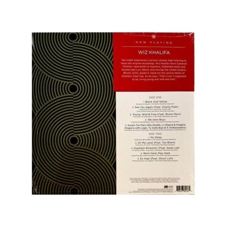 Khalifa Wiz - Now Playing (Dark Blue) (0603497821365) виниловая пластинка - фото 2