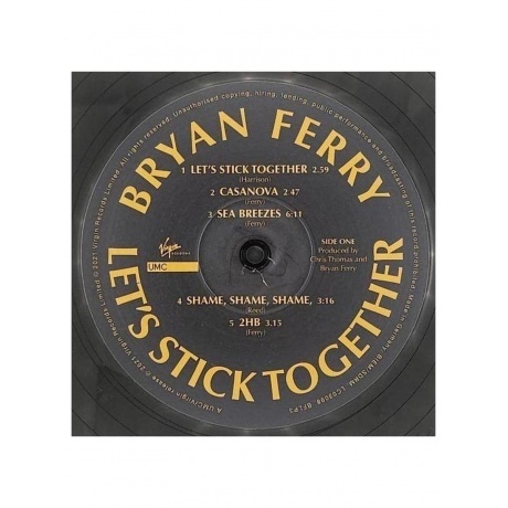 Bryan Ferry - Let's Stick Together (0602577227455) виниловая пластинка - фото 4