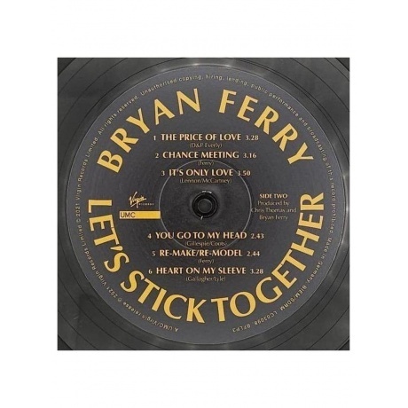 Bryan Ferry - Let's Stick Together (0602577227455) виниловая пластинка - фото 5