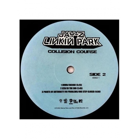 Jay-Z &amp; Linkin Park - Collision Course (0093624896210) виниловая пластинка - фото 5