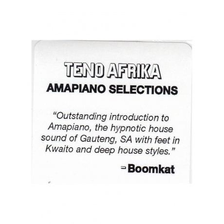 Teno Afrika - Amapiano Selections  (0843563132166) виниловая пластинка - фото 7