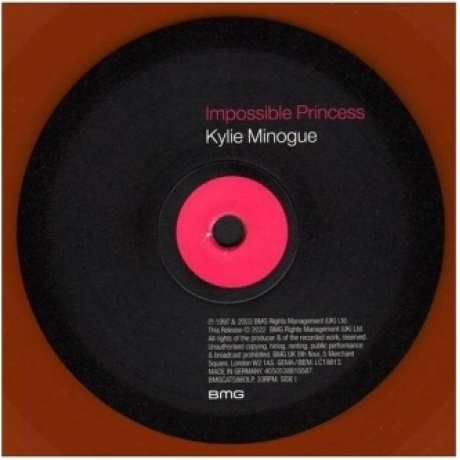 Minogue Kylie - Impossible Princess (Orange) (4050538816587) виниловая пластинка - фото 5