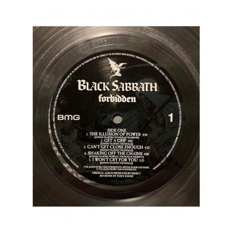 Black Sabbath - Forbidden (Ultra Clear) (4099964117967) виниловая пластинка - фото 3