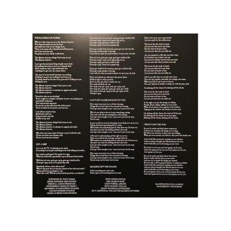 Black Sabbath - Forbidden (Ultra Clear) (4099964117967) виниловая пластинка - фото 6