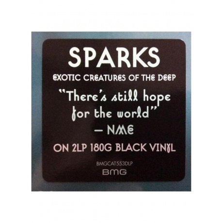Пластинка виниловая  Sparks - Exotic Creatures Of The Deep (4050538697025) - фото 15
