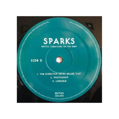 Пластинка виниловая  Sparks - Exotic Creatures Of The Deep (4050538697025) - фото 8